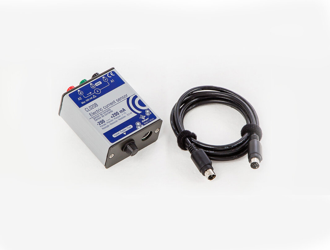 Sensor de corrente -200 a +200 mA e cabo para conexão