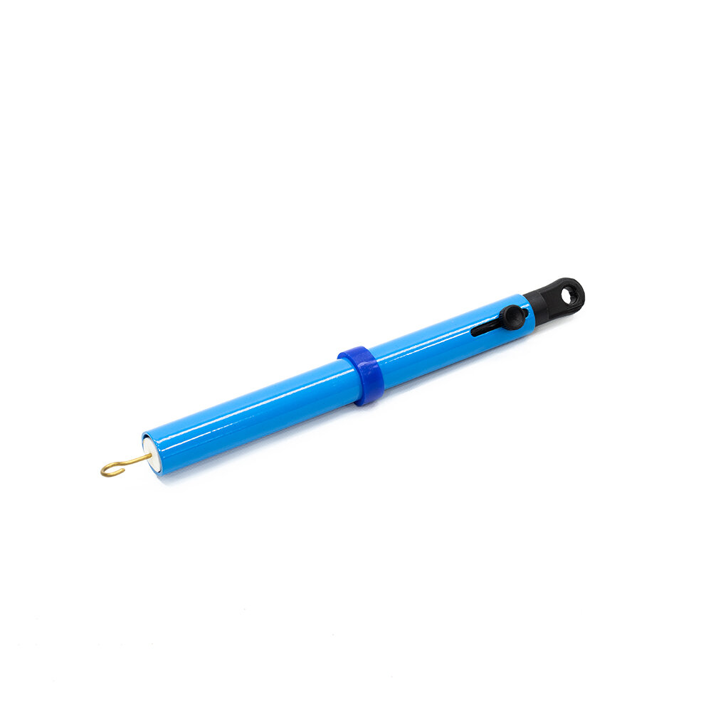 Dinamômetro tubular de 0 a 2 N, precisão, 0,02 N com anel externo