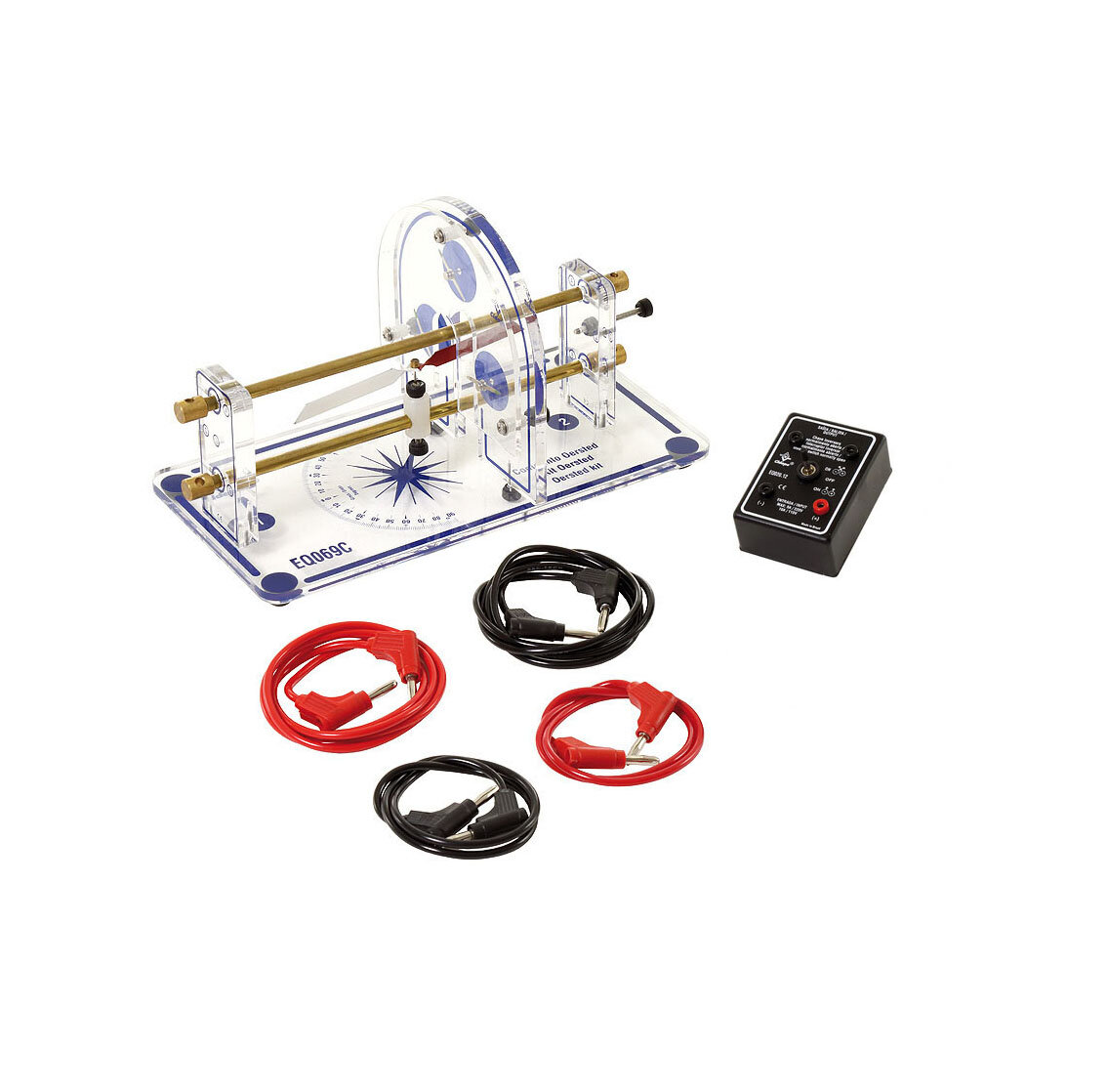 Conjunto Oersted, eletromagnetismo, para fonte 0 a 30 V