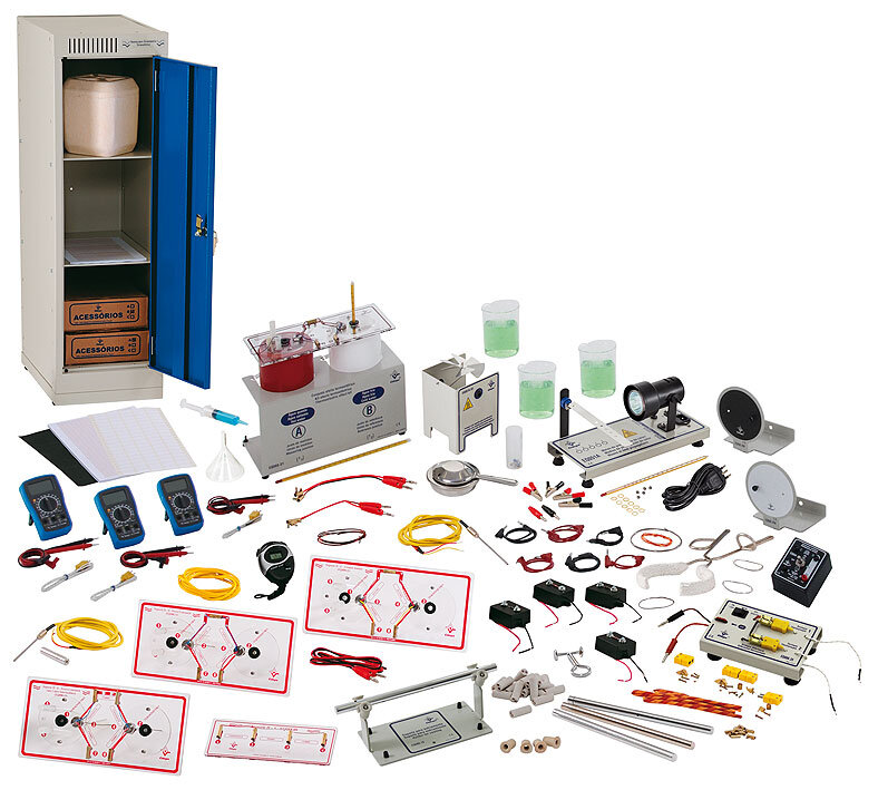 Conjunto para termometría termoeléctrica.