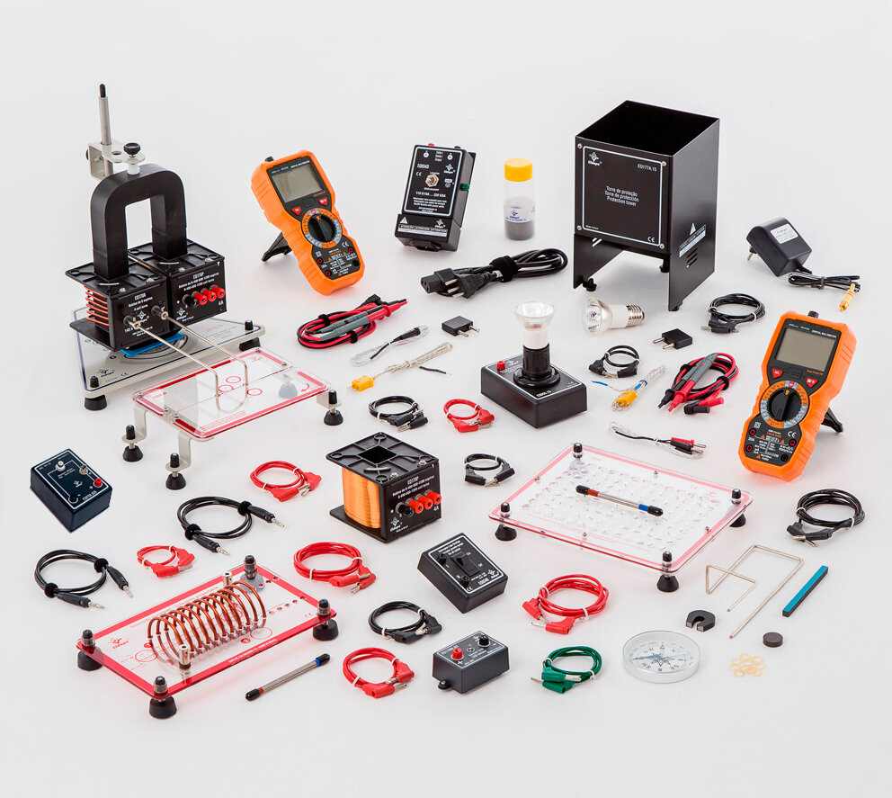 Electromagnetic assembly with detachable transformer, high