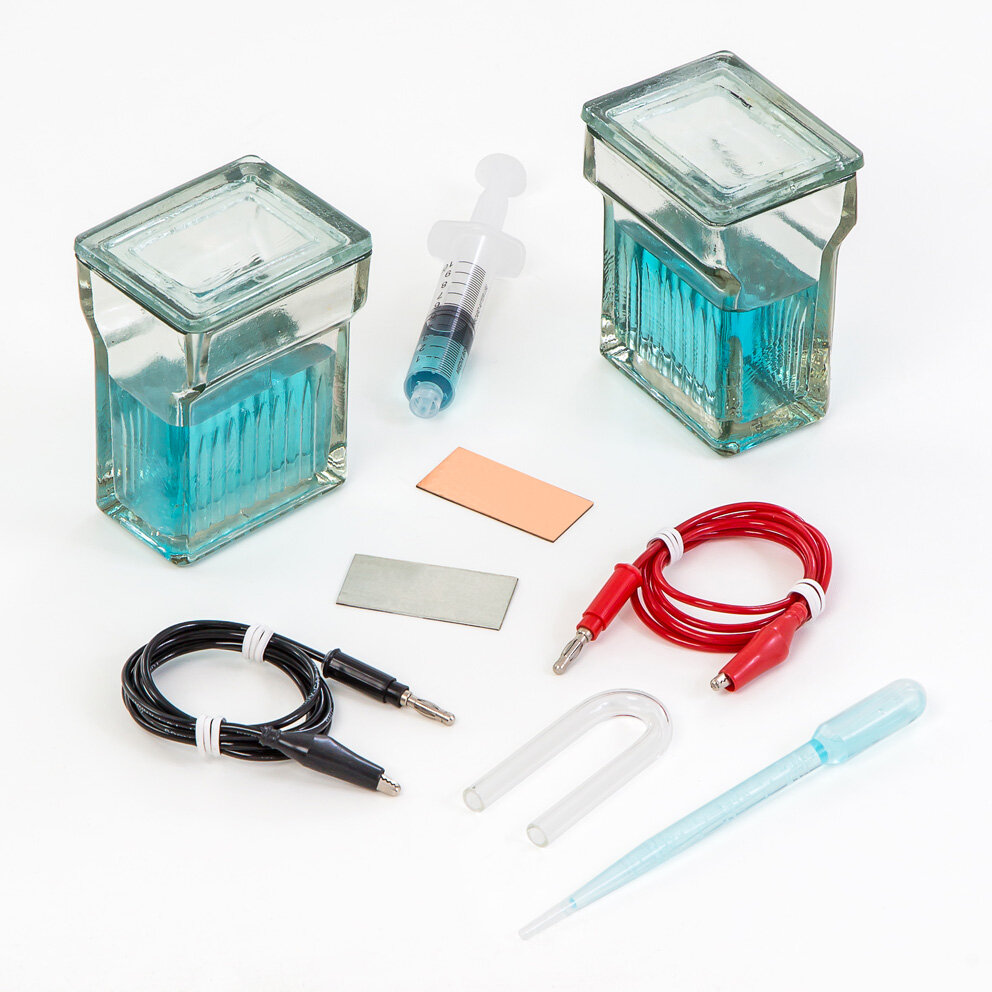 Conjunto pilha simples e pilha de Daniell, cubas