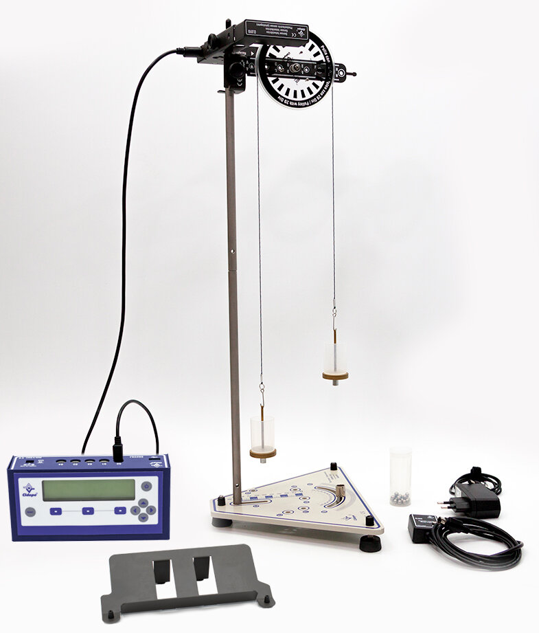 Máquina de Atwood com multimedidor, 1sensor