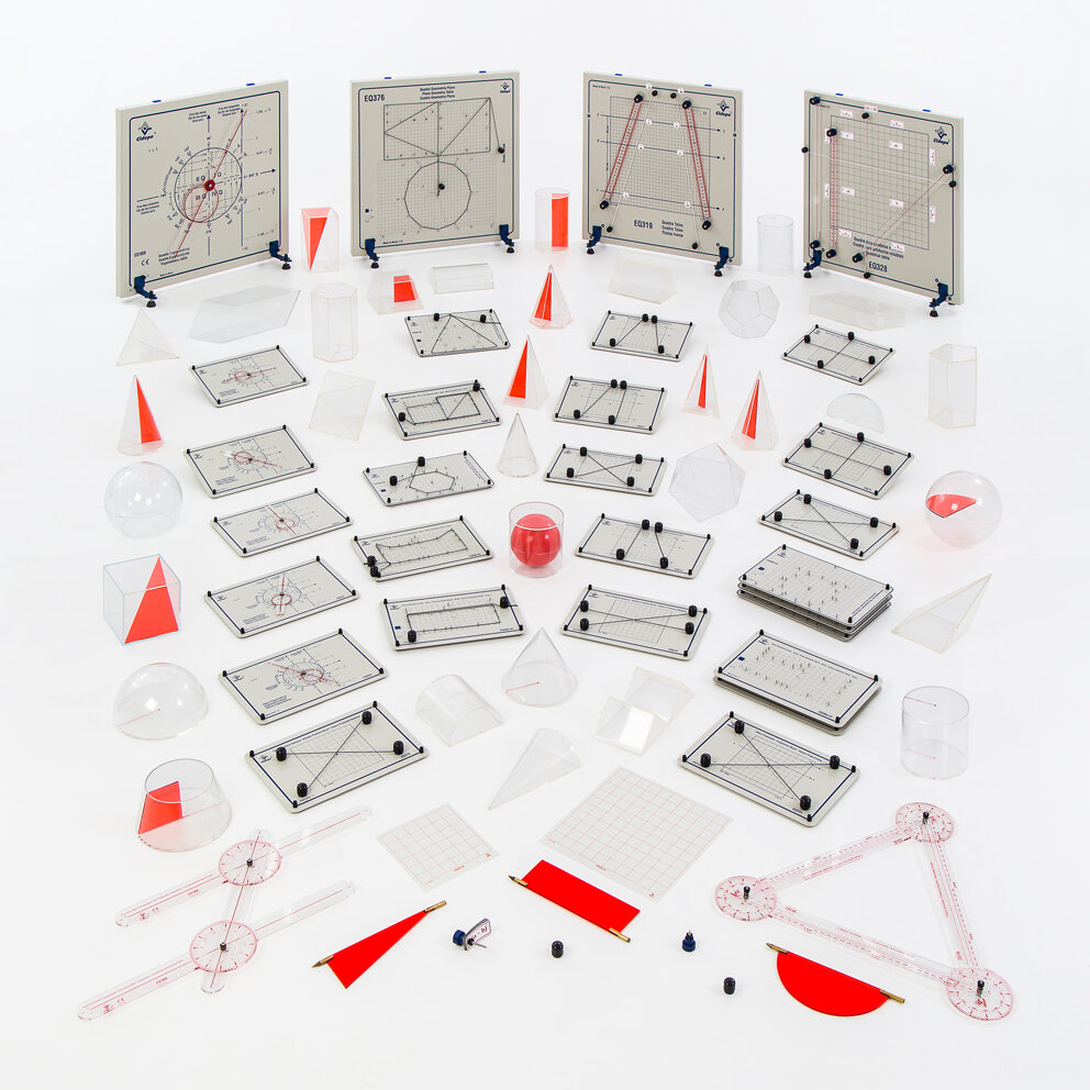 Set of mathematics, geometry, trigonometry, algebra, 5 groups