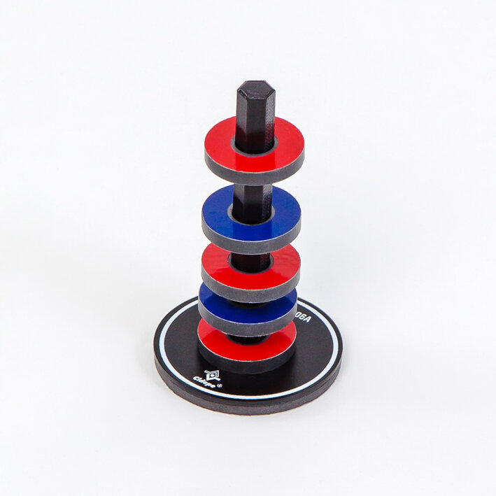 Conjunto levitação magnética, ímãs flutuantes, magnetismo